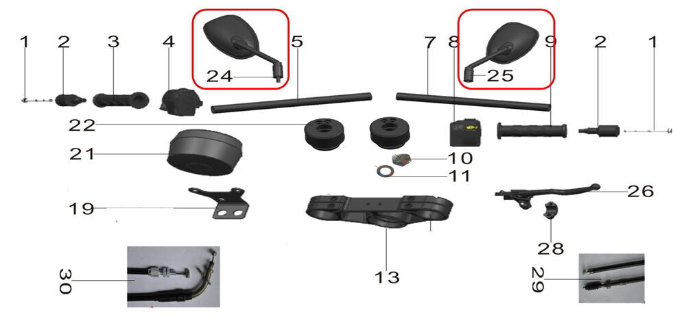 Pılder 250 Ayna Takım