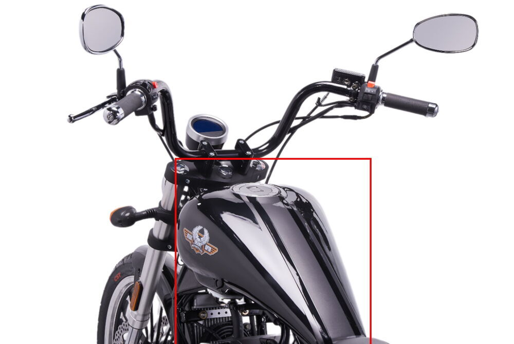 Spyder 350 Benzin Deposu Siyah