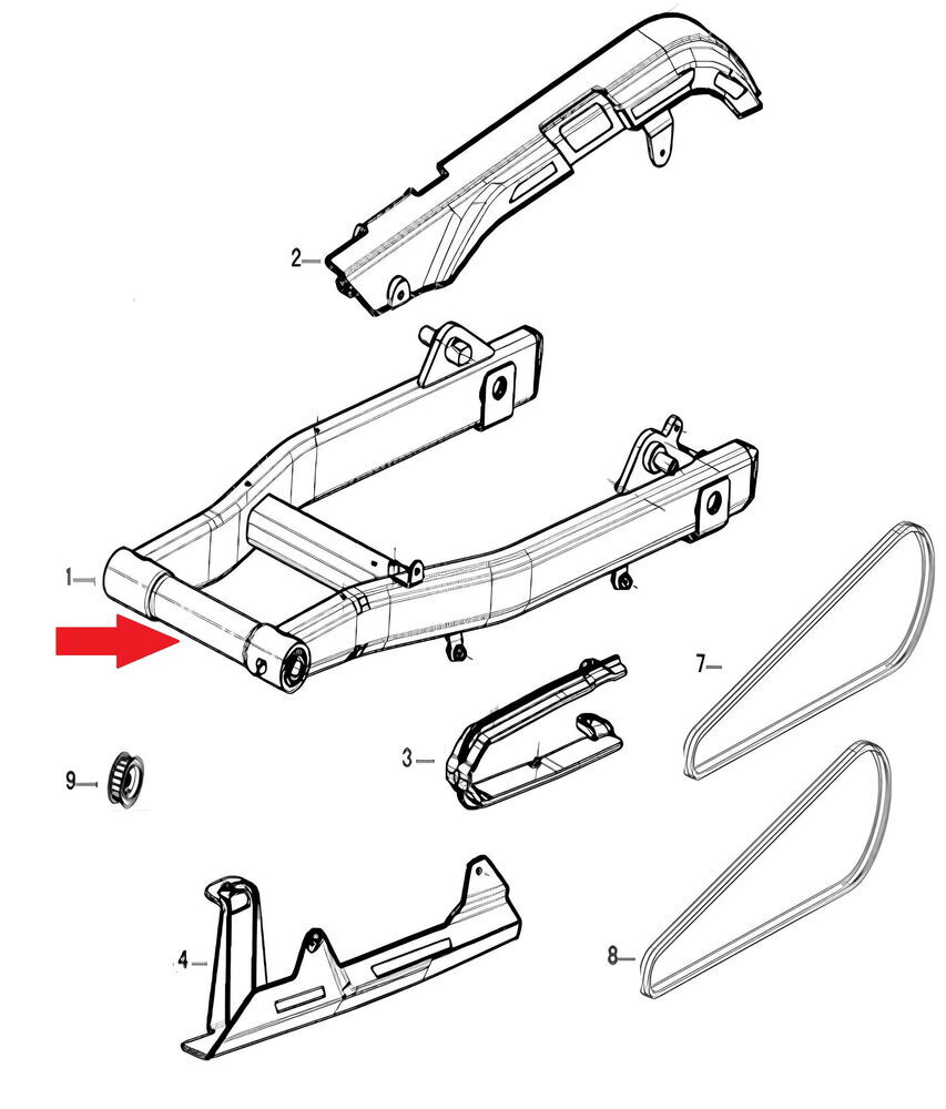 DY 250 Arka Maşa Mafsal