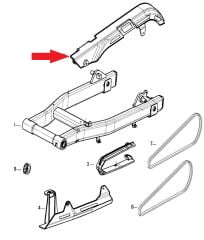 DY 250 Zincir Muhafaza Üst