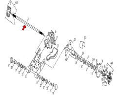 F320 Arka Difransiyel Mili