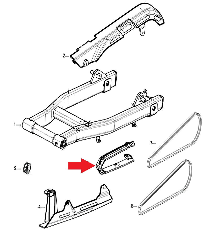 DY 250 Zincir Plastiği