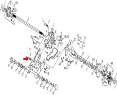 F320 Arka Fren Tel Tutucu Küçük
