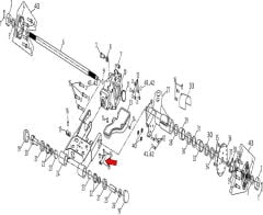 F320 Arka Fren Tel Tutucu Büyük