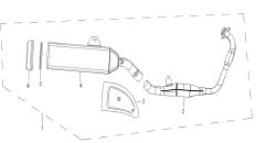 DY 250 Egzoz Komple