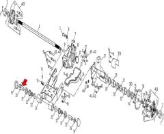 F320 Salınım Kolu Pivot Sağ