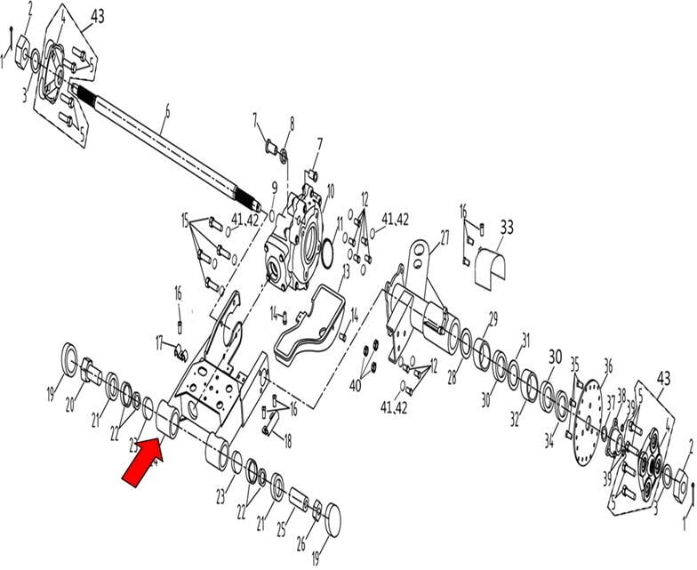 F320 Baglantı Keçesi