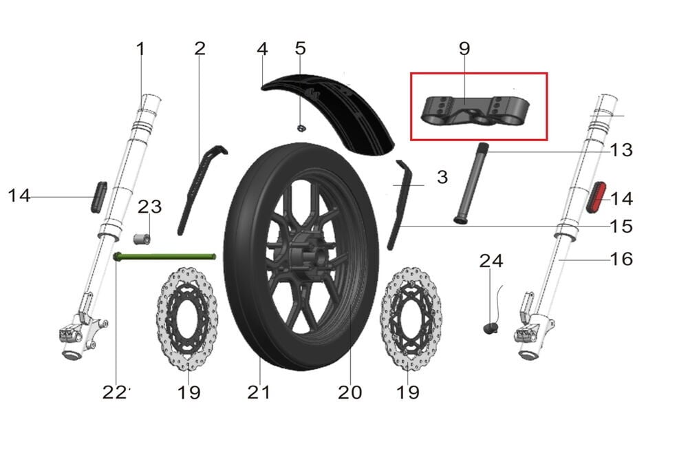 Pılder 250 Ön Alt Mesnet