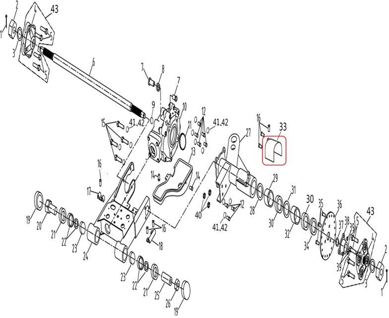 F320 Fren Hortumu Kapağı