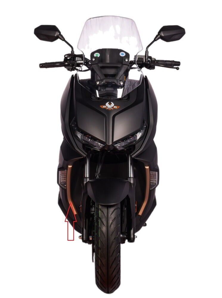 Xsuv 125 Ön Dekor Çıtası Sağ Mat Sarı