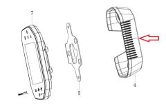DY 250 Kilometre Alt Plastik