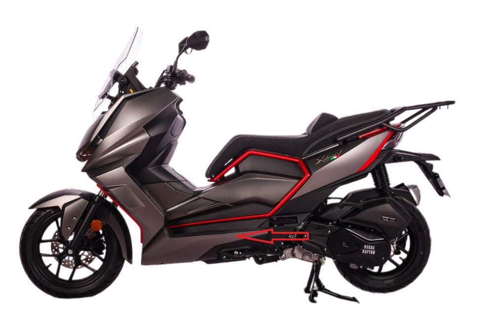 Xsuv 125 Marşbiyel Sol Mat Gri
