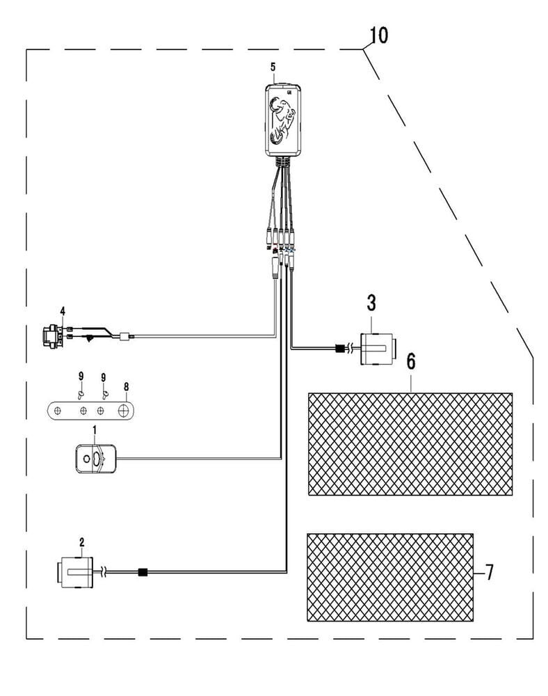 DY 250 Sürücü Kayıt Cihazı Komple Set