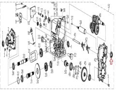 F320 Şanzıman Keçesi 25x47x8