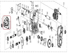 F320 Şanzıman Ön Kapak