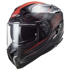 LS2 CHALLENGER C KARBON FOLD KIRMIZI KASK