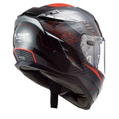 LS2 CHALLENGER C KARBON FOLD KIRMIZI KASK