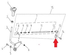 F320 Vites Degiştirme Braketi