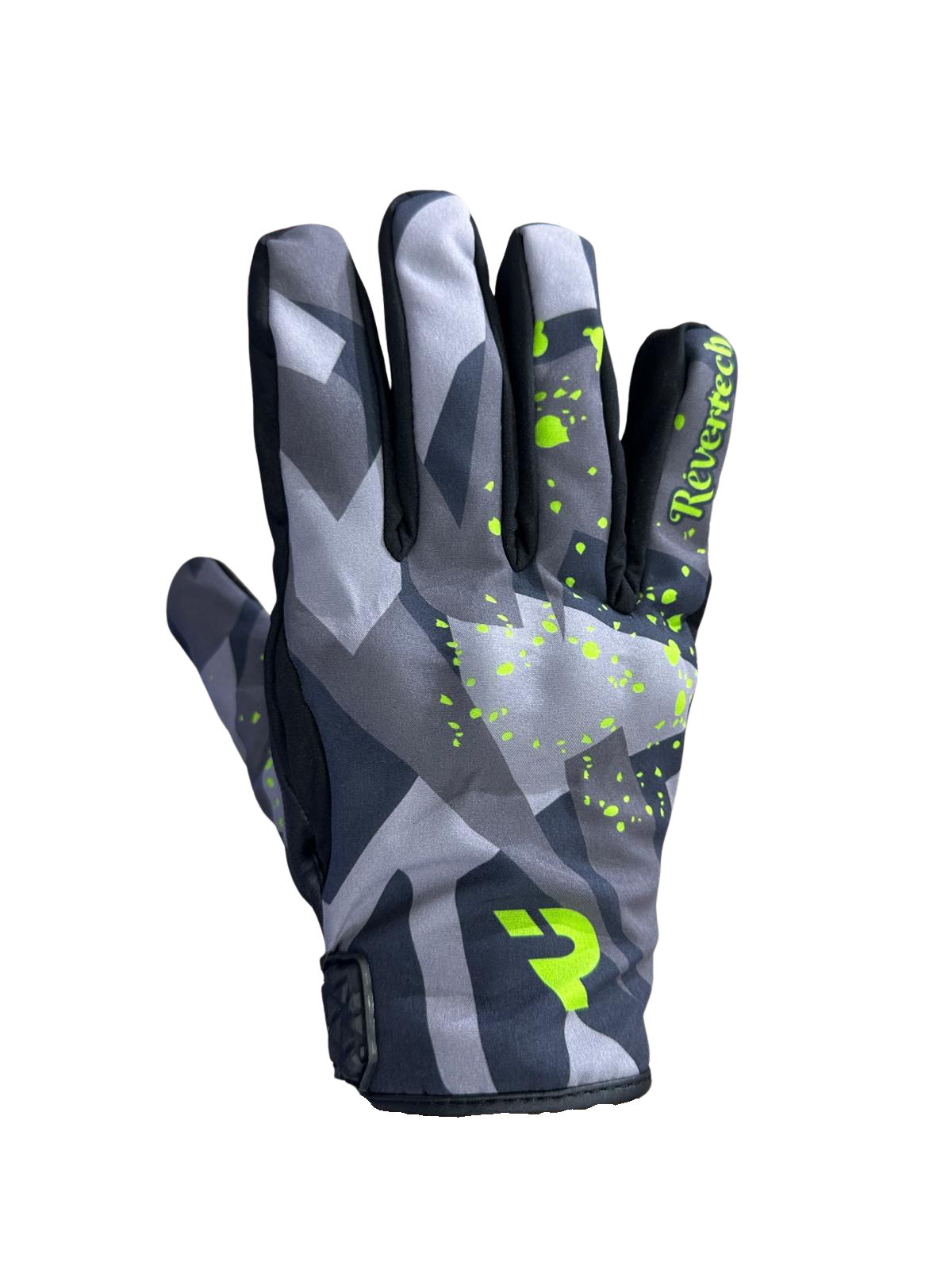 REVERTECH STRONG - Green Drops / Su ve Rüzgar Geçirmez Kışlık Motosiklet Eldiveni