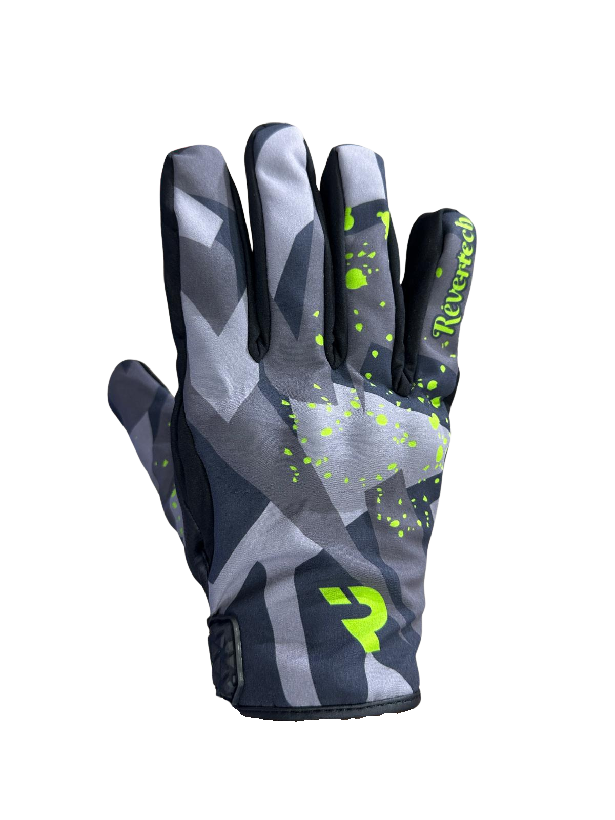 REVERTECH STRONG - Green Drops / Su ve Rüzgar Geçirmez Kışlık Motosiklet Eldiveni