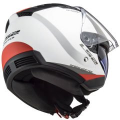 LS2 COPTER 2 URBANE MAT SİYAH-NEON SARI KASK Beyaz-Kırmızı - XS
