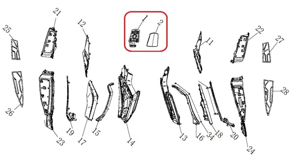 Xsuv 125 Benzin Depo Mekanizması Komple