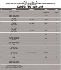 KAPPA KL4114 KAWASAKI VERSYS 650 (15-22) YAN ÇANTA TAŞIYICI