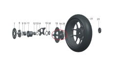 Pılder 250 Arka Teker Mili