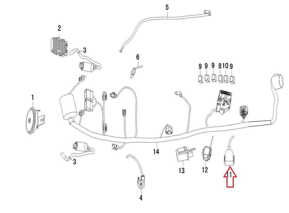 DY 250 Marş Rölesi