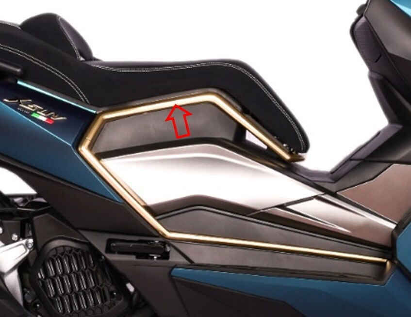 Xsuv 125 Sele Altı Kedor Kapağı Mat Sarı Sağ