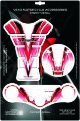 VEXO VXFH-006 HONDA DEPO-DEPO KAPAK-GİDON PAD (3 LÜ SET)