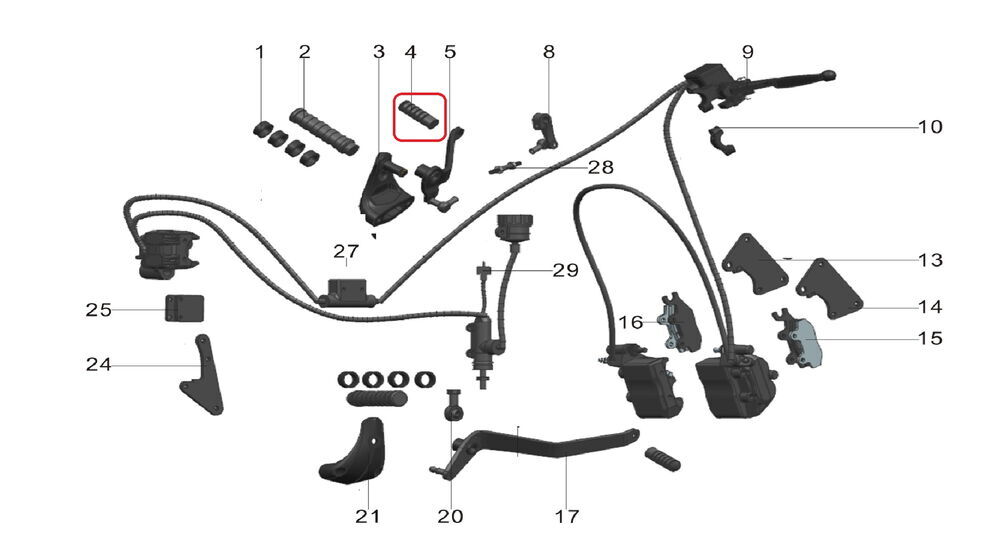 Pılder 250 Vites Pedal Ucu