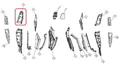 Xsuv 125 Ayak Basamak Sol Üst