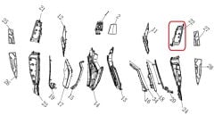 Xsuv 125 Ayak Basamak Sağ Üst