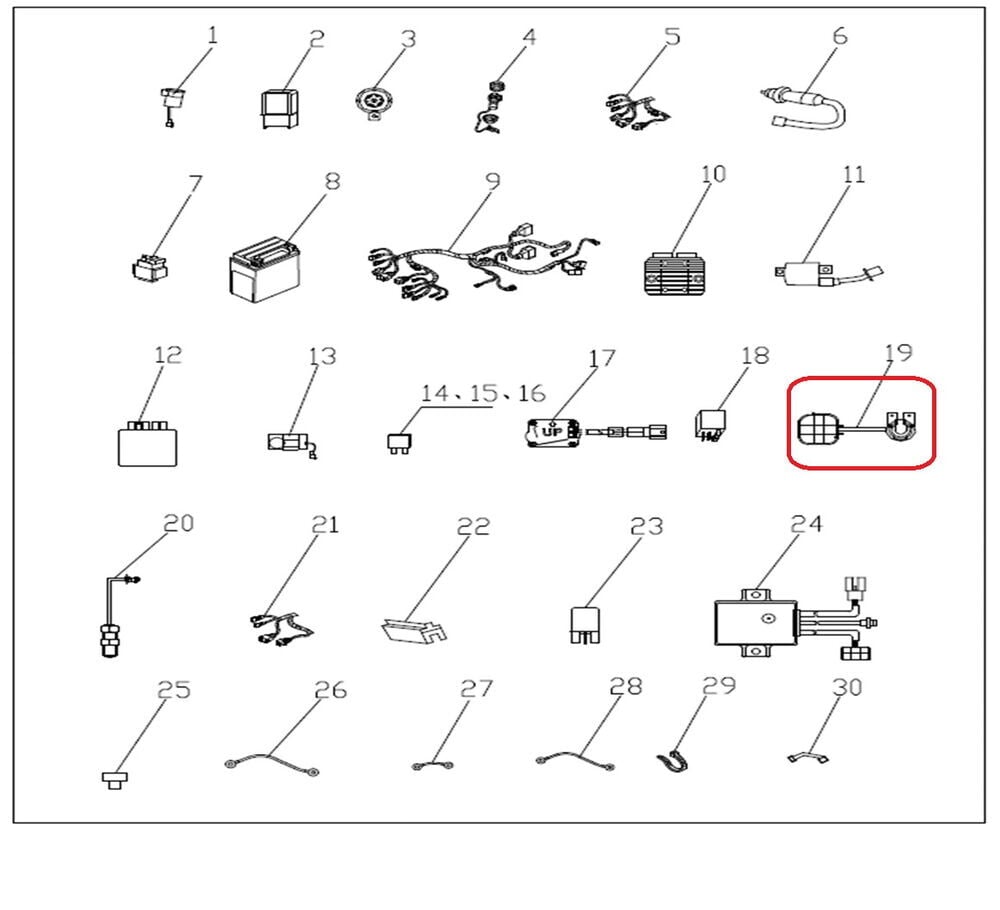 F320 Römork Bağlantı Rolesi