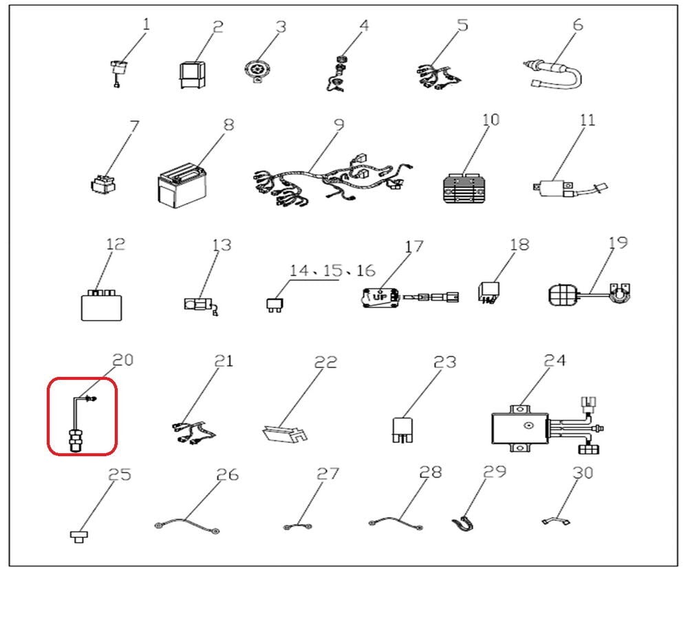 F320 Vites Sensörü