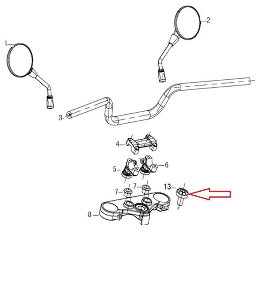 DY 250 Direksiyon Mil Vidası
