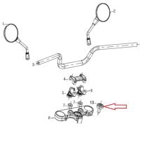 DY 250 Direksiyon Mil Vidası