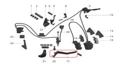 Pılder 250 Arka Fren Pedalı