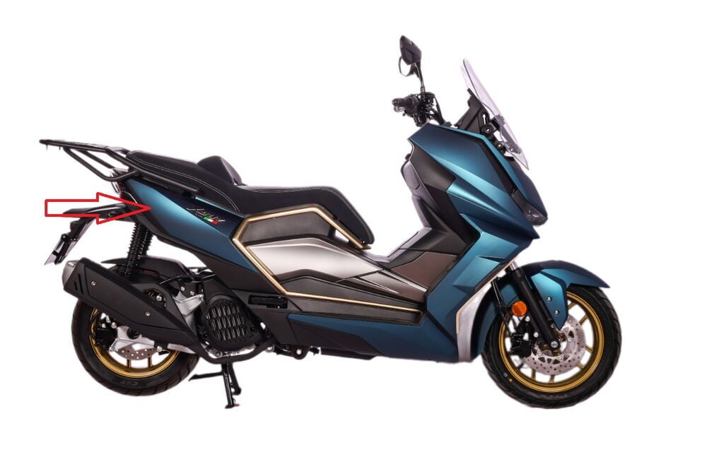 Xsuv 125 Sele Altı Grenaj Sağ Mat Mavi