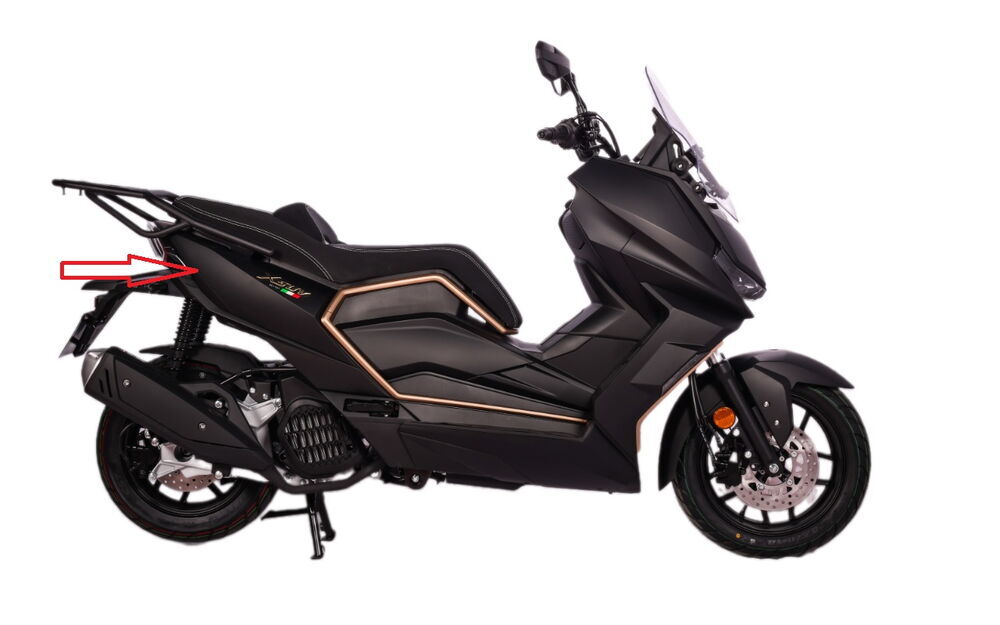 Xsuv 125 Sele Altı Grenaj Sağ Mat Siyah