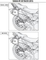 KAPPA KLR2122 YAMAHA TRACER 900 (15-17) YAN ÇANTA TAŞIYICI