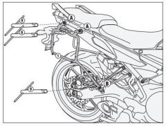 KAPPA KLR2122 YAMAHA TRACER 900 (15-17) YAN ÇANTA TAŞIYICI