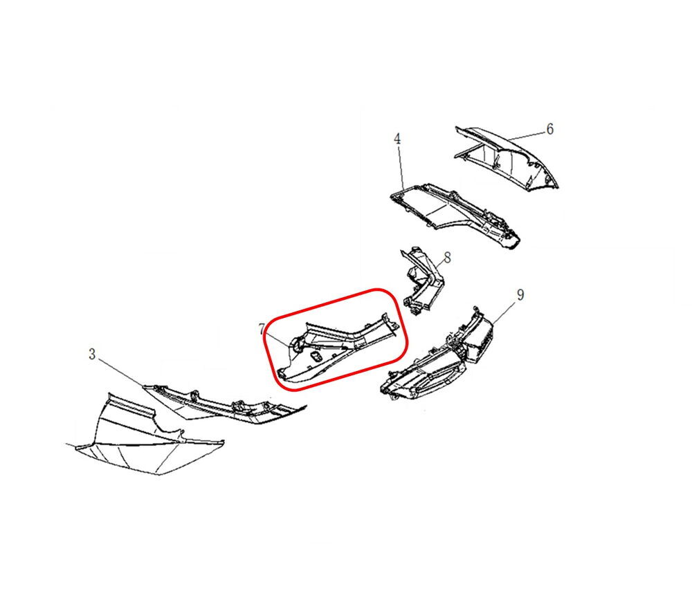 Xsuv 125 Stop Çerçeve Sol