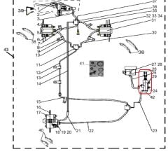 F320 Arka Fren Hidrolik Pompası