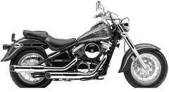 KAPPA TK249 KAWASAKI VN 800 (96-03) YAN KUMAŞ ÇANTA TAŞIYICI