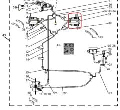 F320 Ön Fren Alt Merkez Sağ