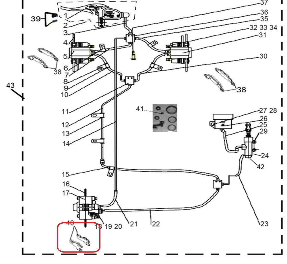 F320 Arka Fren Balatası