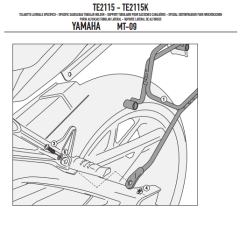 GIVI TE2115 YAMAHA MT-09 (13-16) YAN KUMAŞ ÇANTA TAŞIYICI