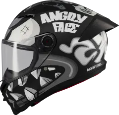 AXXIS FENİX / Angry Face Mat Siyah Gri